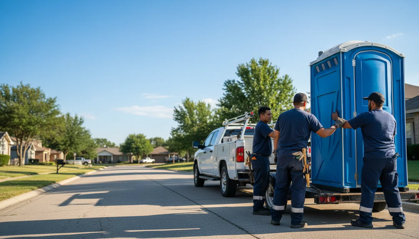 Portable Toilet Rental in Tecumseh, KS near me